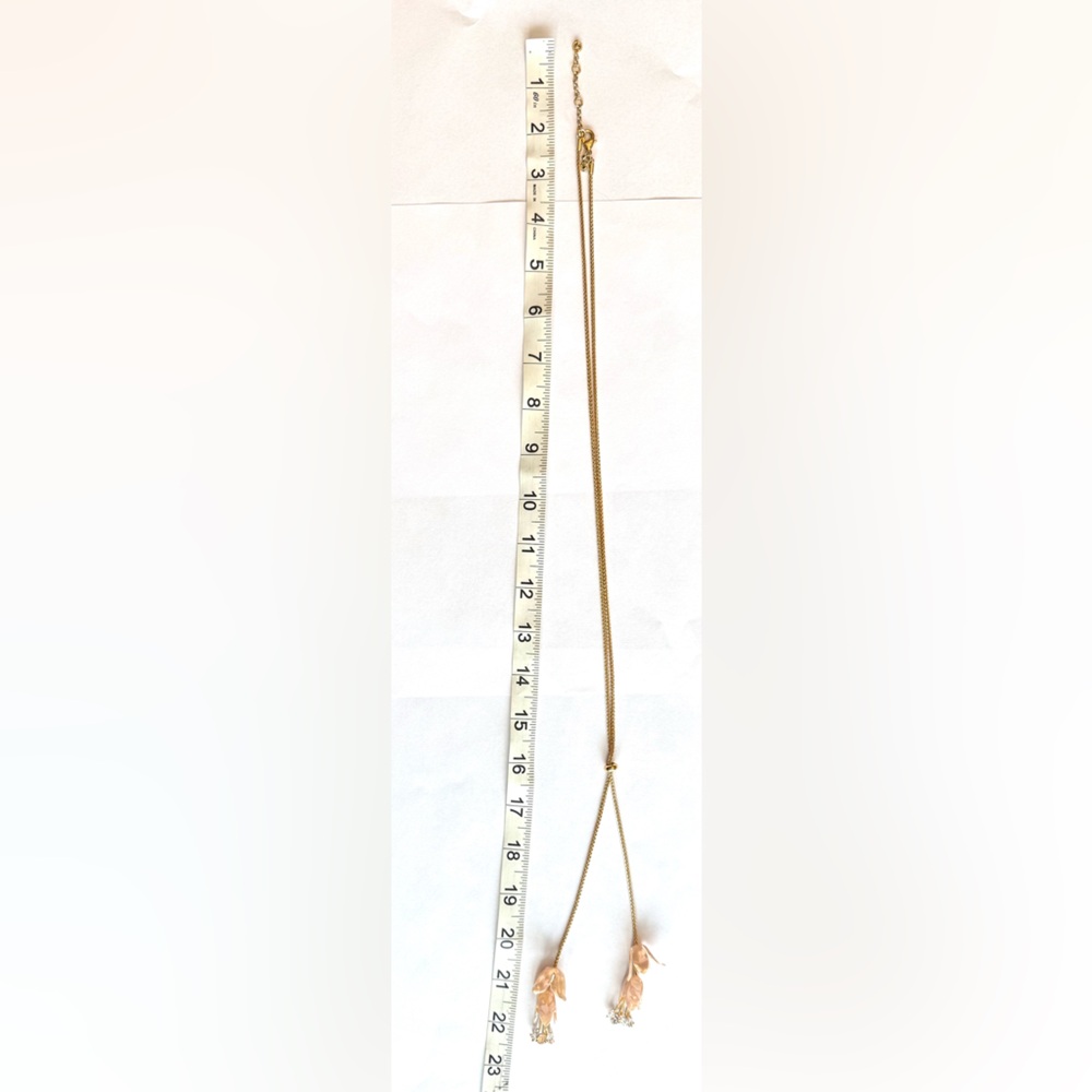Ann Taylor- Elegant Gold Necklace